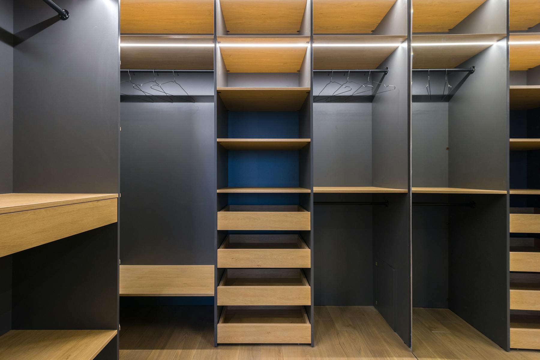 Walk-in wardrobe